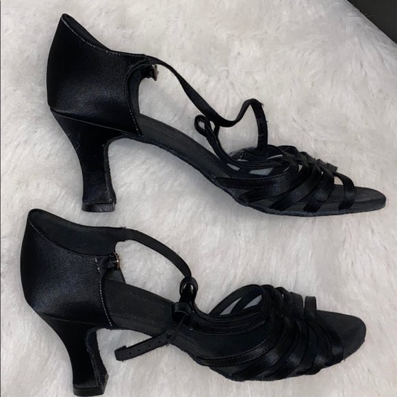 Very Fine Dance Sport ShoesBlack Size 7
